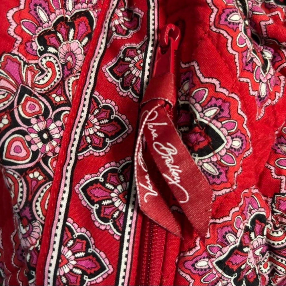 Vera Bradley retired “Frankly Scarlet” Back Pack - Picture 3 of 6
